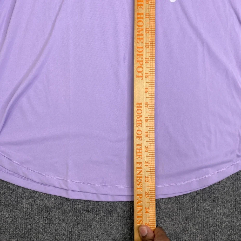 Eddie Bauer Womens Solarfoil Crew T-Shirt Iris Purple UPF 50+ Size M 4440 - Picture 7 of 8